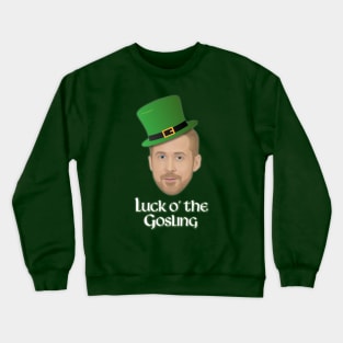 St. Patrick's Day - Luck O' the Gosling Crewneck Sweatshirt